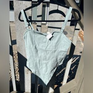 NWT Light green H&M bodysuit size‎ L